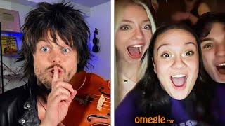 Classical Violinist Surprises Omegle with ROCK Music