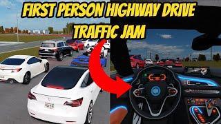 Greenville, Wisc Roblox l Highway First Person Drive Rp *CRASH*