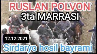 RUSLAN POLVONNING 3ta MARRASI #SIRDARYO HOSIL BAYRAMI 12.12.2021