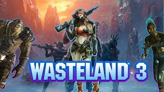 Wasteland 3 стрим с нуля №1/ гайд по созданию персонажей  для тру тащеров