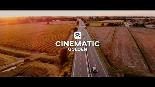 How to Edit Cinematic Golden | CapCut | Color Grading