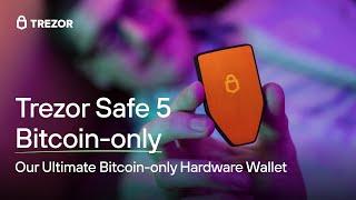 Trezor Safe 5 Bitcoin-only | The ultimate Bitcoin-only hardware wallet