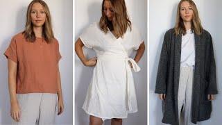 MY HANDMADE WARDROBE | Clothing I've Made Myself + Try-Ons