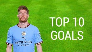 Kevin De Bruyne Top 10 Goals For Manchester City