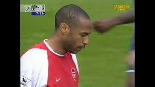 Arsenal 2-1 Leicester City 15/05/2004 FULL MATCH Prem Plus Coverage