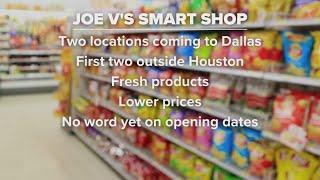 H-E-B plans to open two Joe V's Smart Shop by H-E-B stores in Dallas