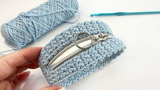  How to crochet a purse-bag for small items?