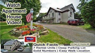 Apartment House For Sale | 7 Rental Units | Maine Real Estate MOOERS REALTY