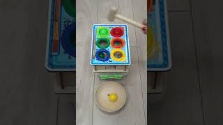 Colorful wooden toys Oddly satisfying