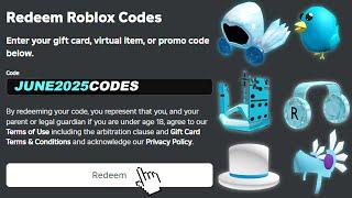 ALL NEW JUNE 2025 Roblox Promo Codes For FREE ROBLOX ITEMS | Roblox Codes 2025