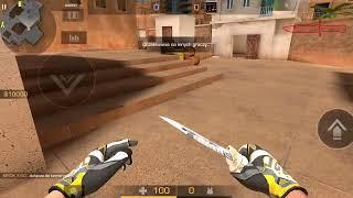 gloves / luva ,,champion" and / e m9 bayonet,,kumo"-standoff 2