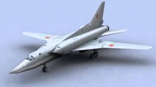 Tu-22 Backfire Bomber 3D model from CGTrader.com