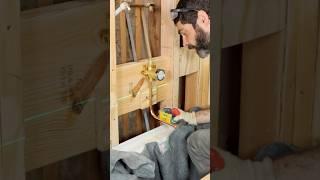 Tub Shower Valve Tips - #shorts #homerepairtutor