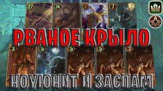 GWENT | РВАНОЕ КРЫЛО — НОУЮНИТ и ЗАСПАМ МОНСТРЫ (Стая главоглазов) — гайд | Гвинт Патч 12.11