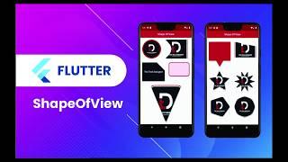 Flutter Widget | 52 | ShapeOfView | Center, Color, Container, Text, Image, CircleShape | Speed Code