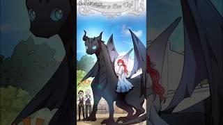 She tamed the angry dragon like kitten ️ #manhwa #manga #manhua #shorts