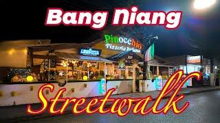  Bang Niang by Night: Vom La Flora zur Pinocchio Pizzeria  - Streetwalk in Khao Lak