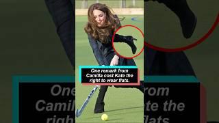 One remark from Camilla cost Kate the right to wear flats. #royal #celebrity #princesskate