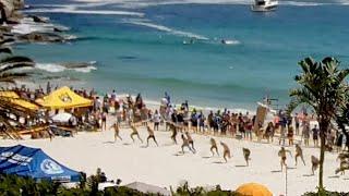 Day one of Western Cape Lifesaving Championship. At Clifton 4th beach from our webcam.