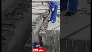 Precast bridge girders installation techniques in an infrastructure project #bridge #construction