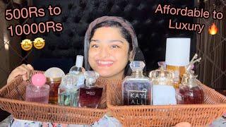 MY PERFUME COLLECTION HAUL  500 Rs TO 10000 Rs  AFFORDABLE TO LUXURY PERFUME HAUL