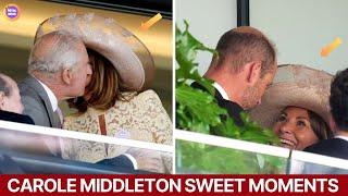 Princess Catherine’s Mum Stunts at Royal Ascot with SWEET Moments with King Charles & Prince William