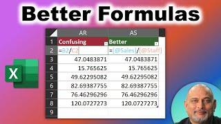 The Easiest Way to Type Excel Formulas - Structured Formulas