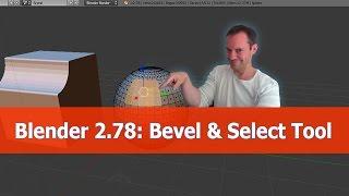 Blender 2.7 Bevel Select Tools Tutorial