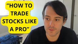 Martin Shkreli  How To Trade Stocks Like A Pro