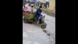 Vyatka MG-150 ride with kids