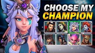 I Let My Viewers Pick My Champion In RANKED! | Paladins