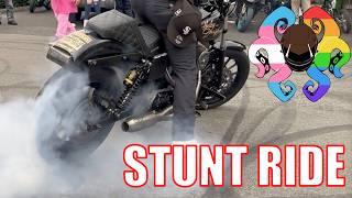 Riding with the Bomb Squad motorcycle stunt crew - 2024