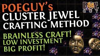PoE 3.26 - CLUSTER JEWEL CRAFTING for SUCKY BOYS // Very Profitable, Low Investment, EASY TO DO!
