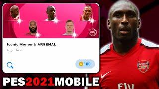 3 Cool Players in Arsenal Icons PES Mobile 2021