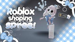 ꒰ 21k Roblox shopping spree!! ꒱