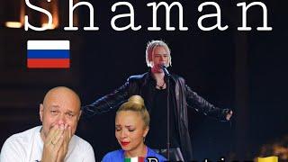 SHAMAN — МОЯ РОССИЯ (sub) Reaction and Analysis Italian And Colombian