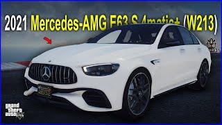 How to install 2021 Mercedes-AMG E63 S 4matic+ in  Gta 5 | GTA 5 PC Mods 2022 | Musa Gta 5 Modder