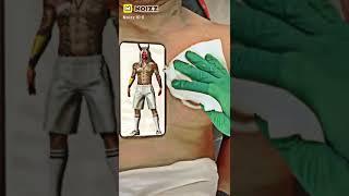 free fire.op tattoo in zombie samurai bundle ️️️️