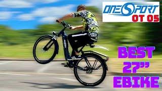 ONESPORT OT05 - THE BEST 27" EBIKE FOR ALL SITUATIONS - FULL TEST - 4K