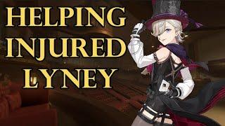 Helping Injured Lyney~ [Genshin ASMR Roleplay] Listener x Lyney [Romantic]