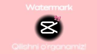 Watermark qilishni o'rganamiz! Hamma kutgan video!