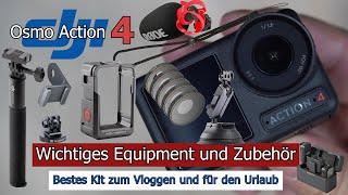 DJI Osmo Action 4  I Welches Zubehör braucht man wirklich ?