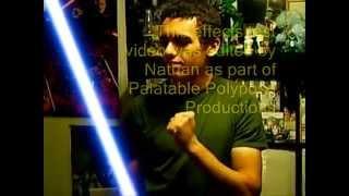 Lightsaber test