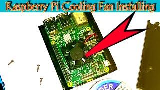 How To Raspberry Pi 4 Cooling Fan Installing 2021 || Mini Pc Cooling Fan Install