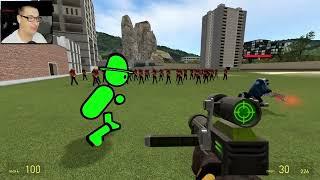 Новые оружия обзор на крутой мод Garry's Mod