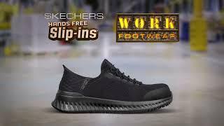 Skechers Work Safety Toe Hands Free Slip-ins® Commercial