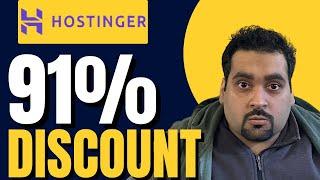 Hostinger Coupon Code 2025 - 91% Discount Coupon Hostinger