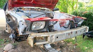 BUDGET DRIFT BUILD: STRIPPING THE PARTS CAR!