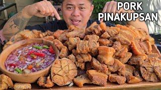 PORK PINAKUPSAN | OUTDOOR COOKING | MUKBANG PHILIPPINES