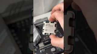 7800x3d with thermalright Cpu Bracket In Lian li 011 vision build! #computerbuild #pcbuild #shorts